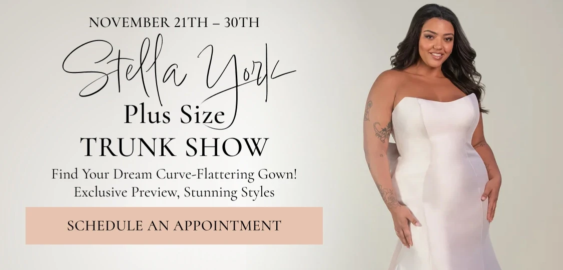 Stella York Plus Size Trunk Show